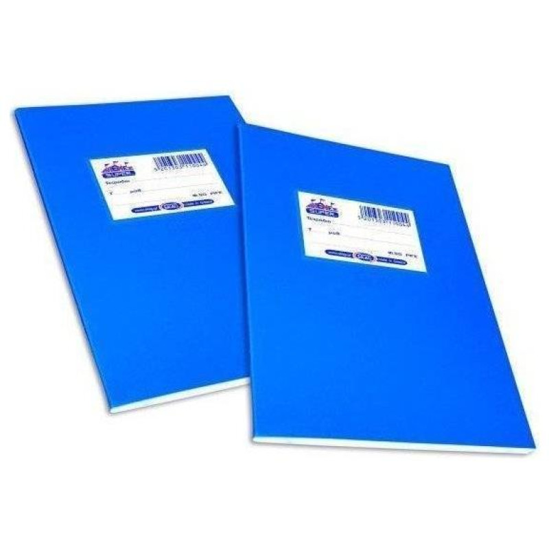 Skag Τετράδιο Super Πλαστικό 17χ25 Φ100 Ριγέ 110075