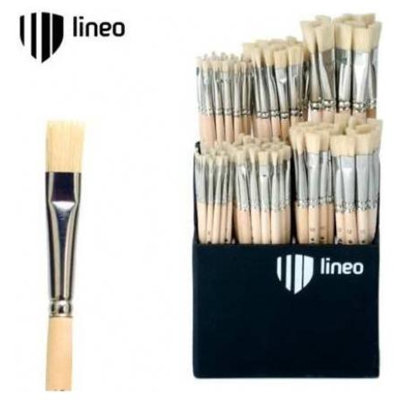 Lineo Πινέλο Ζωγραφικής Πλακέ No10 Lineo Πινέλο Ζωγραφικής Πλακέ No10