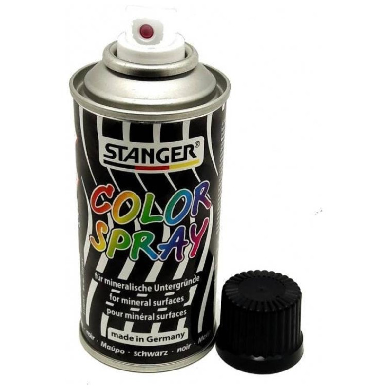 Stanger Spray Χρωματιστό 150ml Black