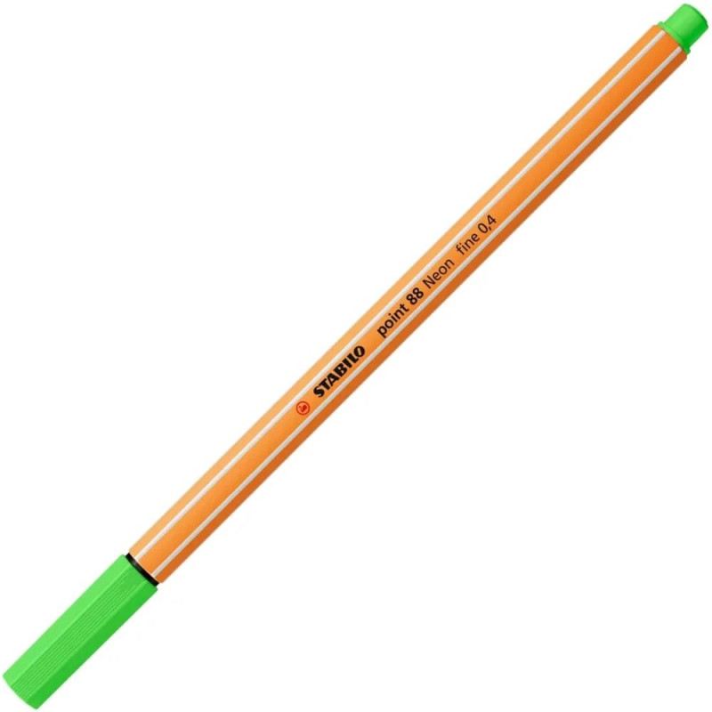 Stabilo Μαρκαδόρος 88/33 Neon Green