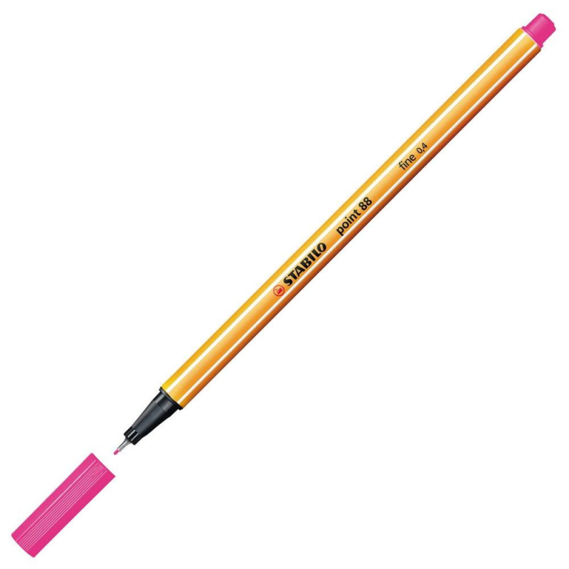 Stabilo Μαρκαδόρος 88/56 Neon Pink