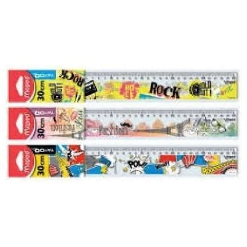 Maped Χάρακας Tatoo 30cm 517004
