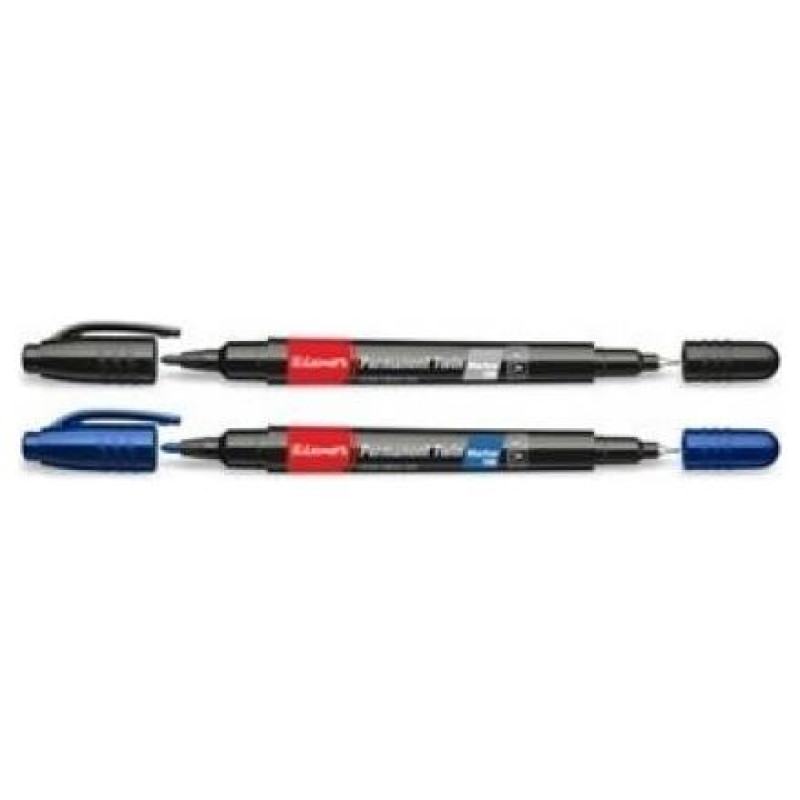 Luxor Μαρκοδόρος Τwin Με Διπλή Μύτη 0,7-1mm Μπλε 14613 Luxor Μαρκοδόρος Τwin Με Διπλή Μύτη 0,7-1mm Μπλε 14613
