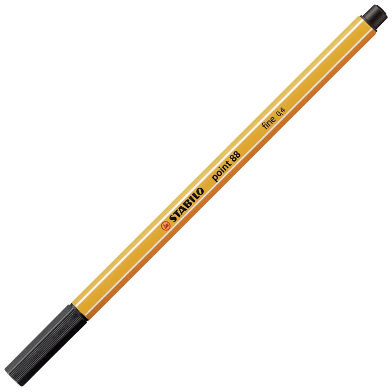 Stabilo Μαρκαδόρος 88/46 Black