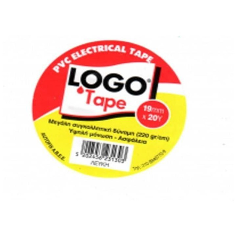 Logo Μονωτική Ταινία 19mmx20m Κίτρινη Logo Μονωτική Ταινία 19mmx20m Κίτρινη