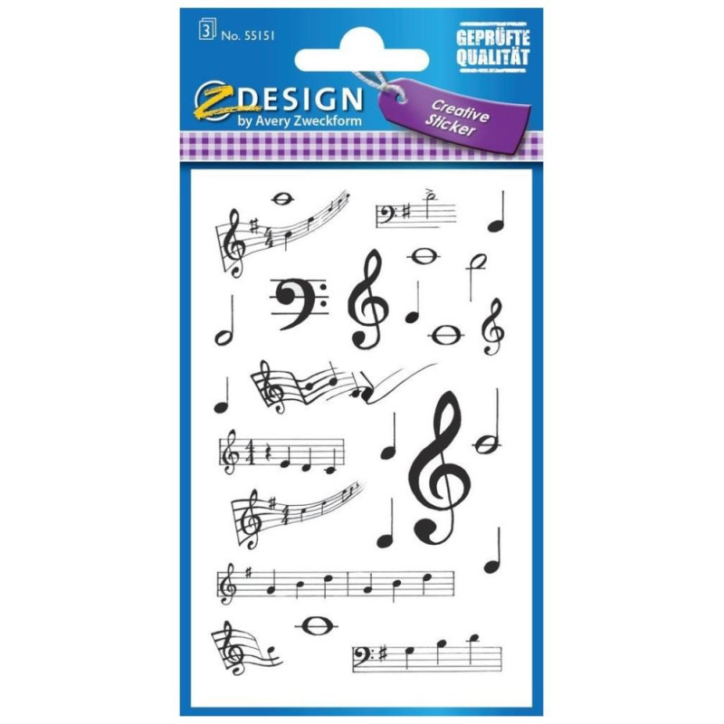 Z Design Αυτοκόλλητα Stickers μουσικη55636 Z Design Αυτοκόλλητα Stickers μουσικη55636