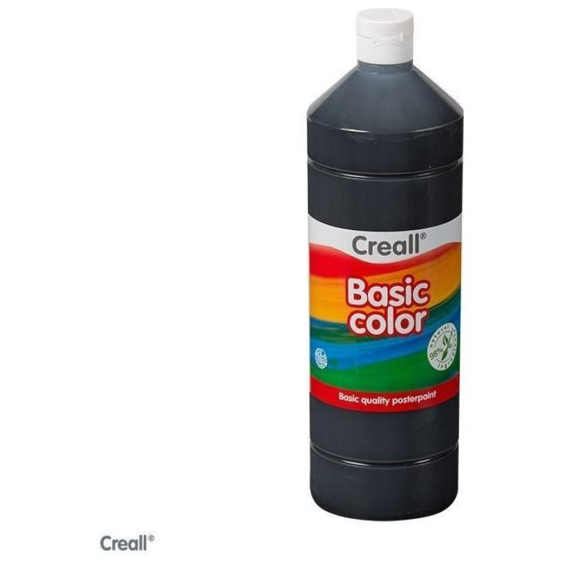 Creall Τέμπερα Βasiccοlοr 1000ml 20 Βlack Creall Τέμπερα Βasiccοlοr 1000ml 20 Βlack