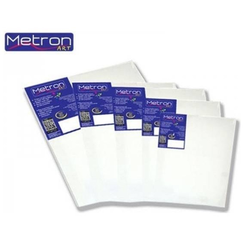 Metron Τελάρο Μουσαμάς Βαμβ. Απλό 30x80cm 68481