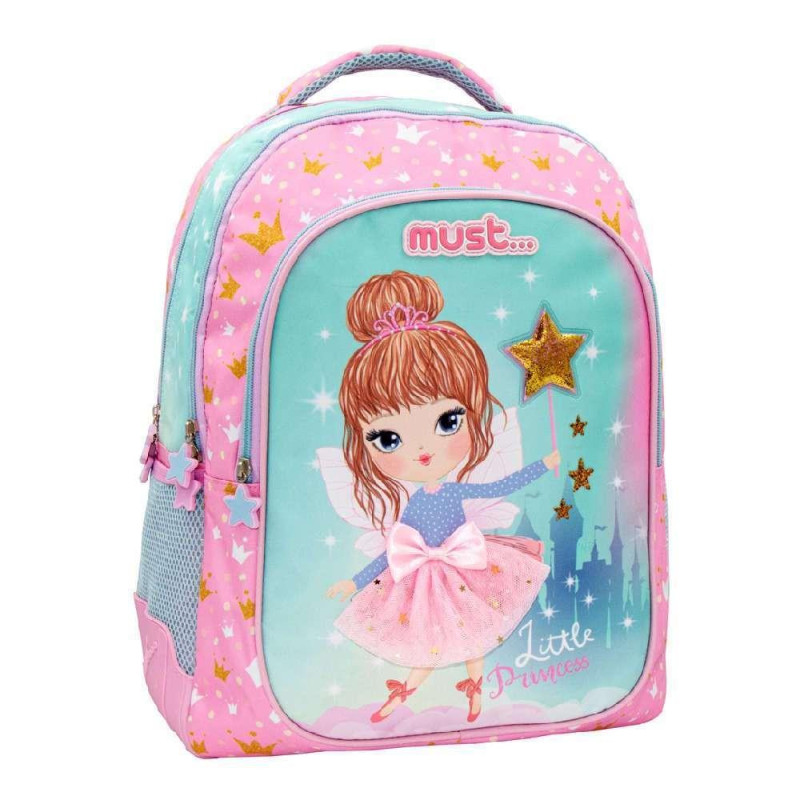 Must Τσάντα Πλάτης 32x18x43cm 2 Θήκες Little Princess 584976 Must Τσάντα Πλάτης 32x18x43cm 2 Θήκες Little Princess 584976