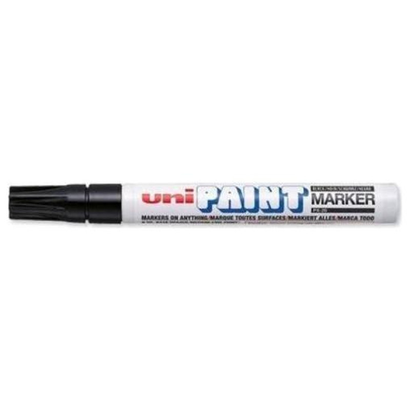 Uni Μαρκαδόρος Οινοπνεύματος PX-20 2.2mm Medium Black Uni Μαρκαδόρος Οινοπνεύματος PX-20 2.2mm Medium Black