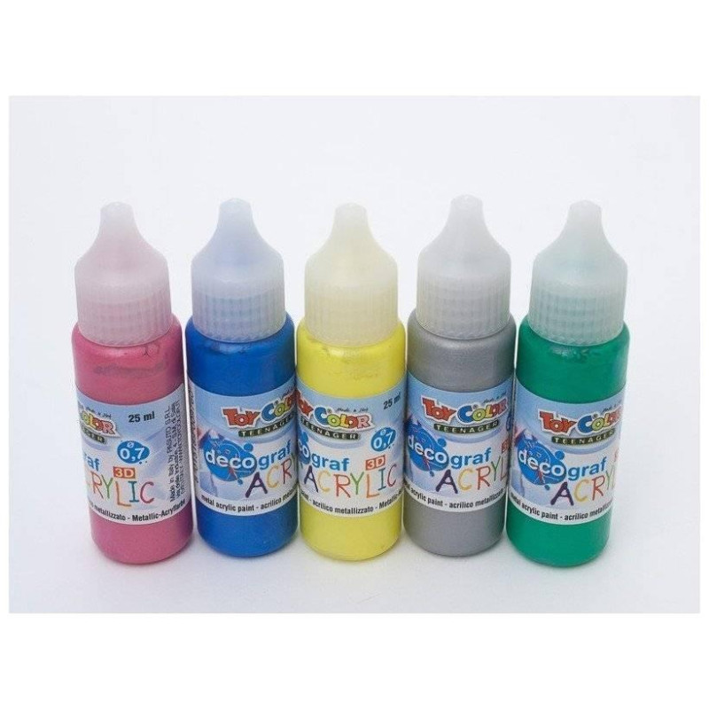 Toy Color Χρώμα Ακρυλικό 25ml 9760 Διάφορα Χρώματα