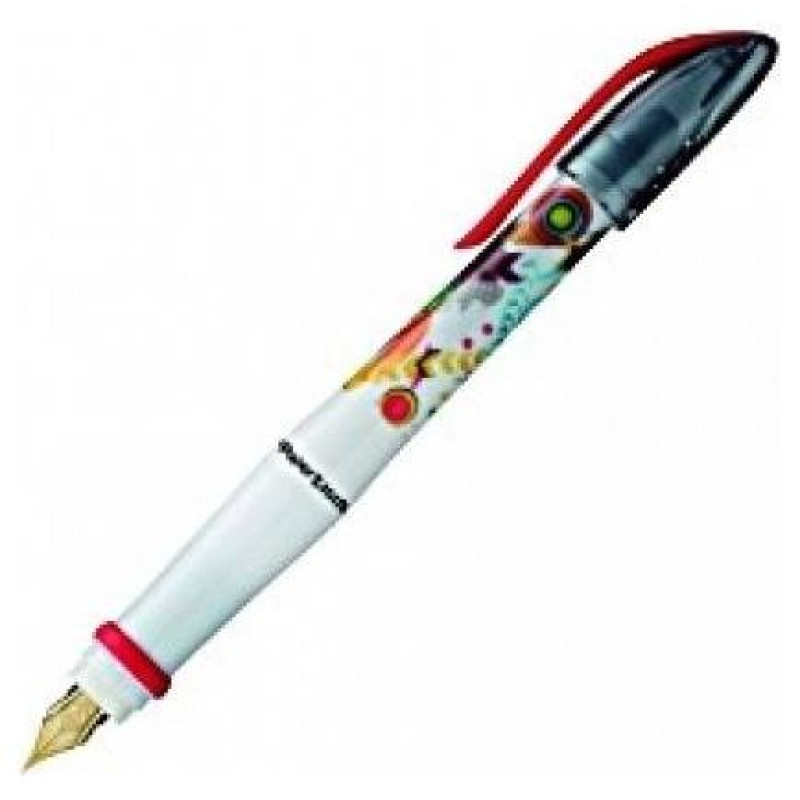 Papermate Back to School Comfort Grip Fountain Pen TEEN design White