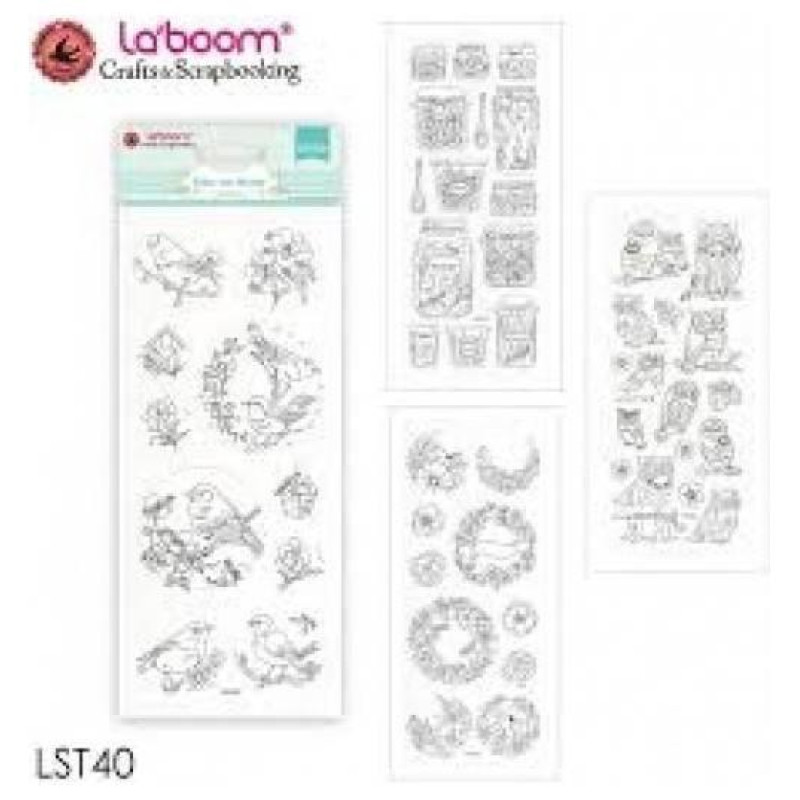 Upikit Color me Stickers Christmas 221000 Upikit Color me Stickers Christmas 221000