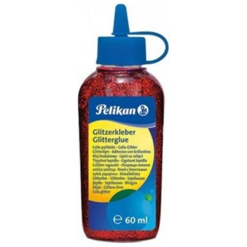 Pelikan Κόλλα Glitter 60ml Red 300384