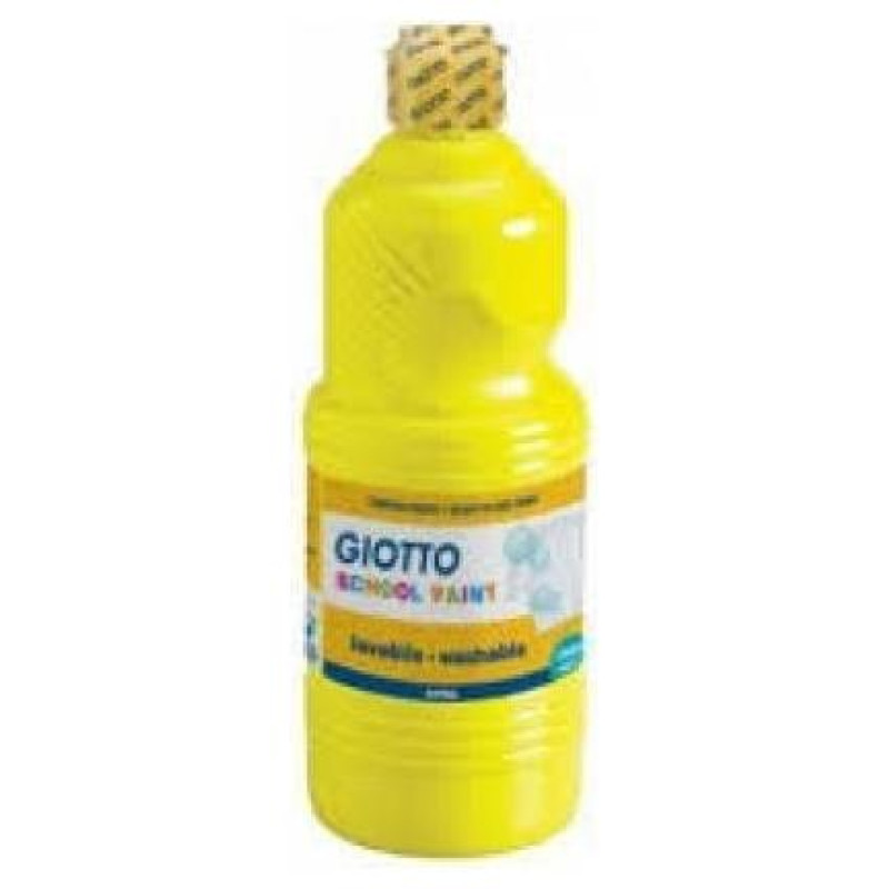 Giotto Τέμπερα Σχολική 1000ml Κίτρινη 535502