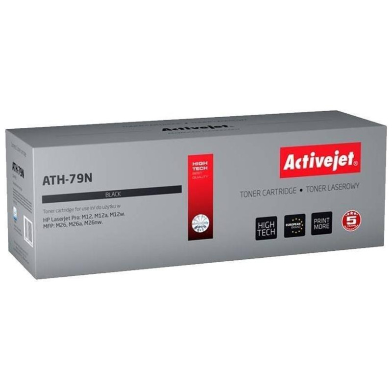 Active Jet Toner Συμβατό Με HP ATH-79N 79A Black 2.000Φ Active Jet Toner Συμβατό Με HP ATH-79N 79A Black 2.000Φ