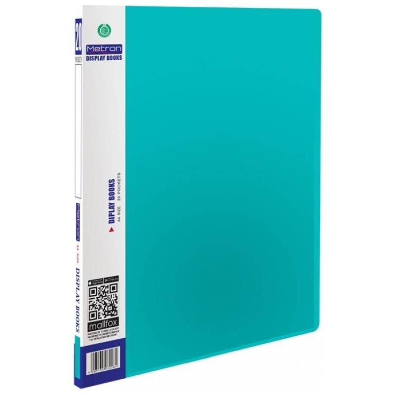 Metron Σουπλ 20 Θέσεων Α4 Classic Πράσινο 907.20.G