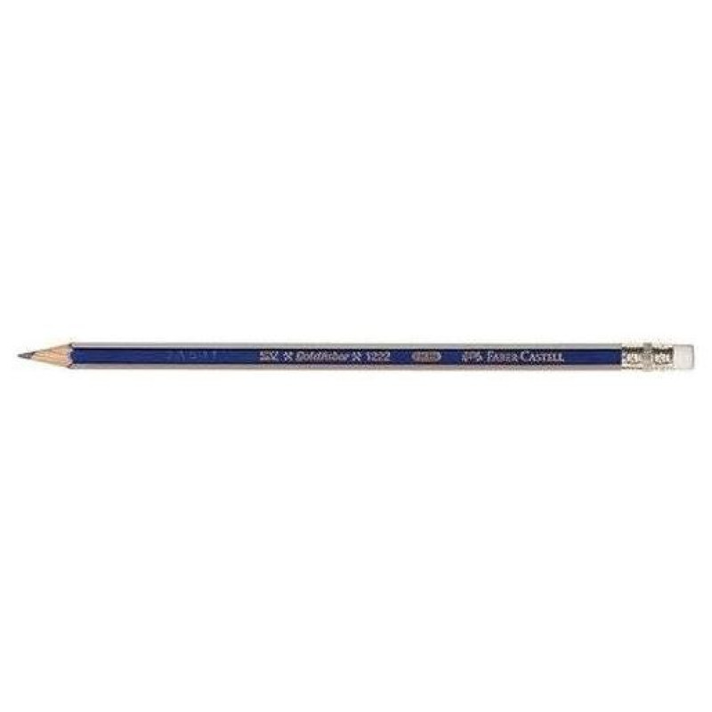 Faber Castell Μολύβι Goldfaber Με Γόμα Ηb 116800