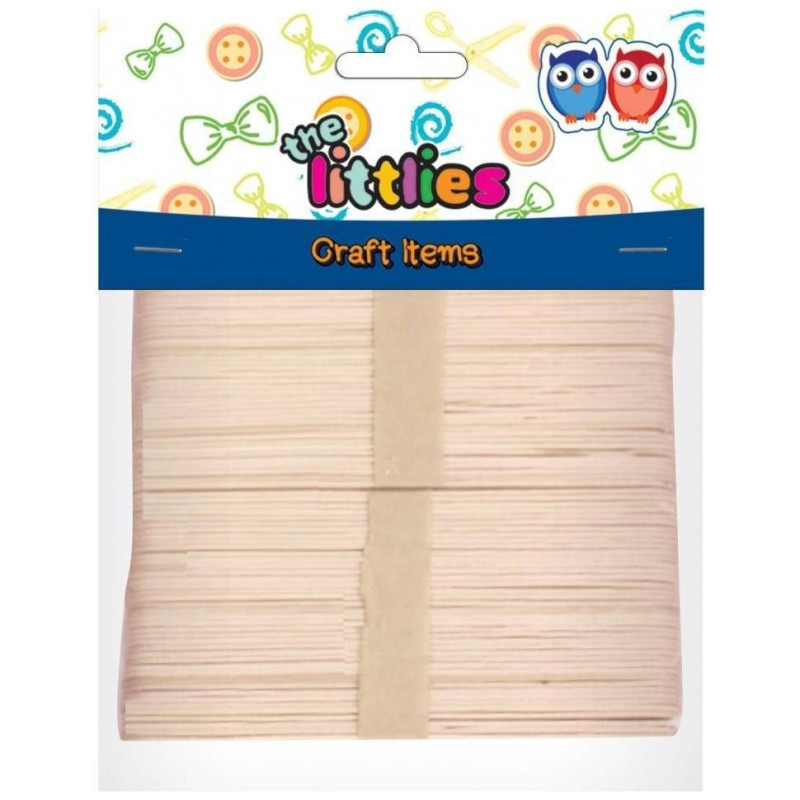 Ξυλάκια 150mm 80τεμ The Littles 646516