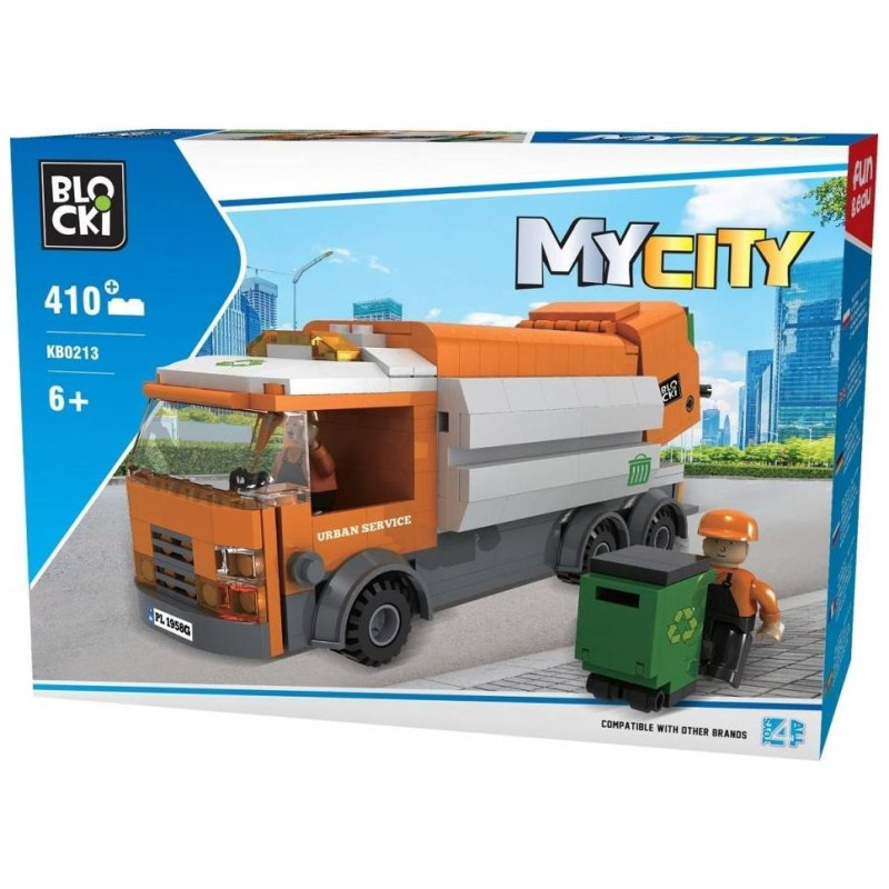 Blocki MyCity Υπηρεσία Καθαριότητας 410 τεμ. KB0213