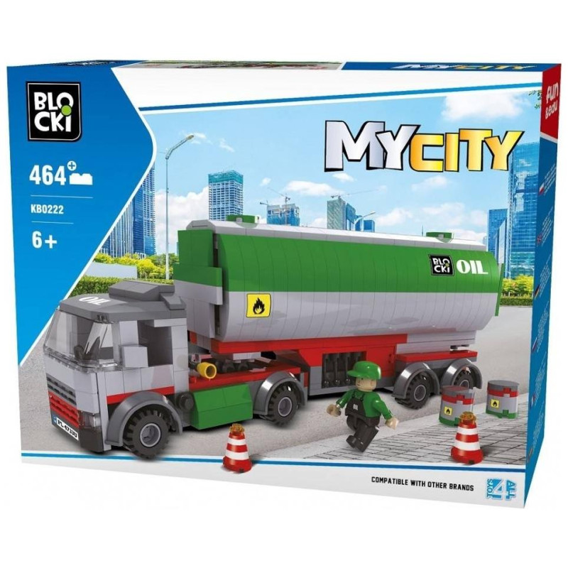 Blocki MyCity Tάνκερ 464 τεμ. KB0222