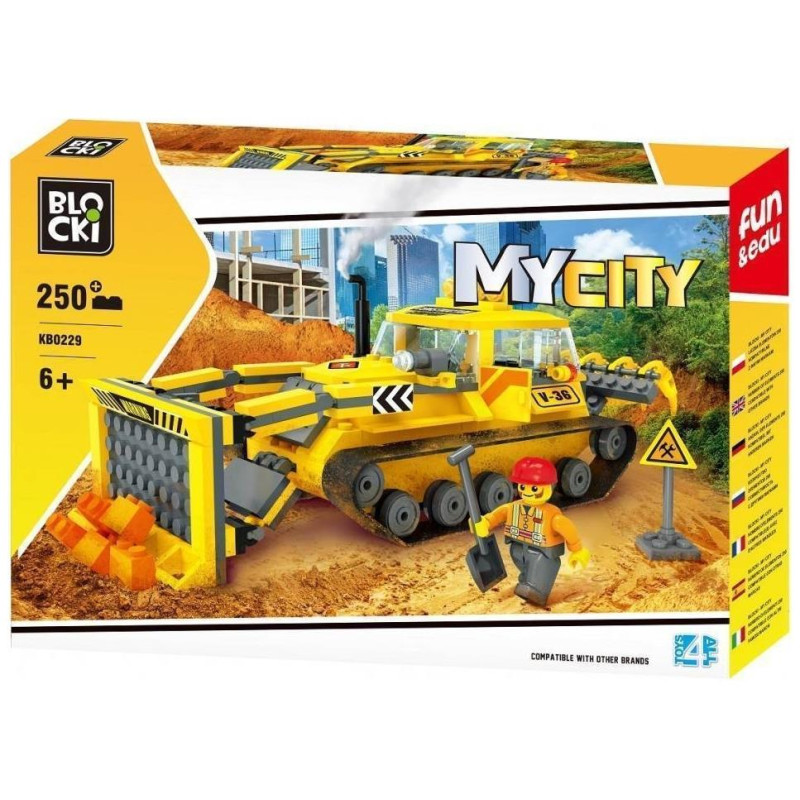 Blocki MyCity Μπουλντόζα 250 τεμ. KB0229