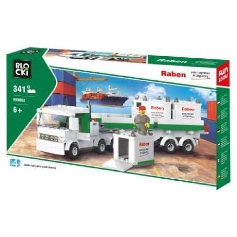 Blocki Raben Blocks Φορτηγό Μεταφοράς 343τεμ. KBR052