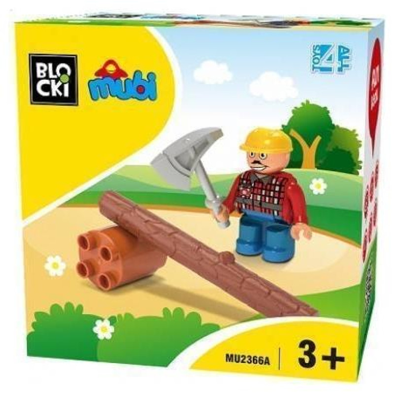 Mubi Blocks Φιγούρα Δράσης (1 τεμ) MU2366A