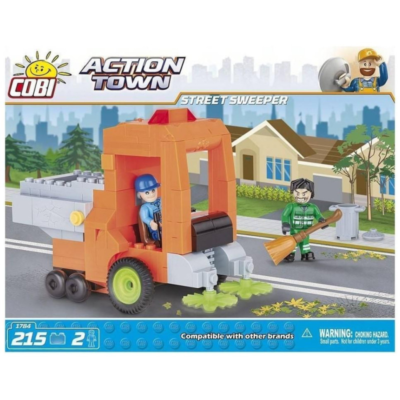Cobi Action Town Ομάδα Καθαριότητας 215 Τεμ COBI-1784