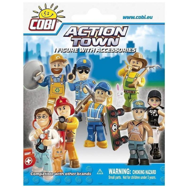 Cobi Action Town Φιγούρα με Αξεσουάρ  COBI-1852