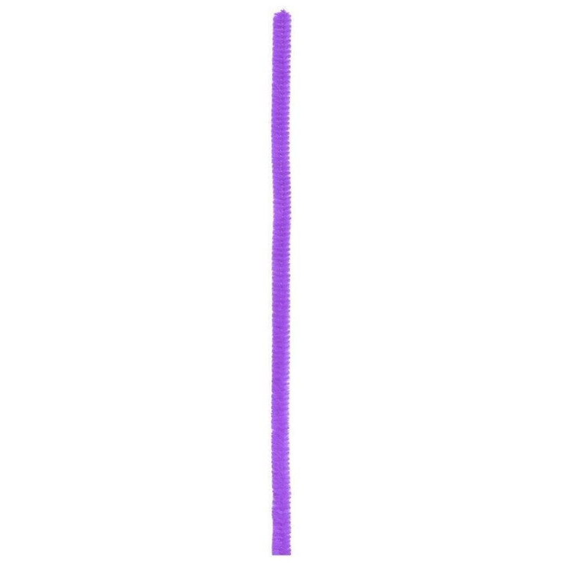 Meyco Σύρμα Πίπας Chenille 8 mm-50cm 10τεμ Λιλά M22004