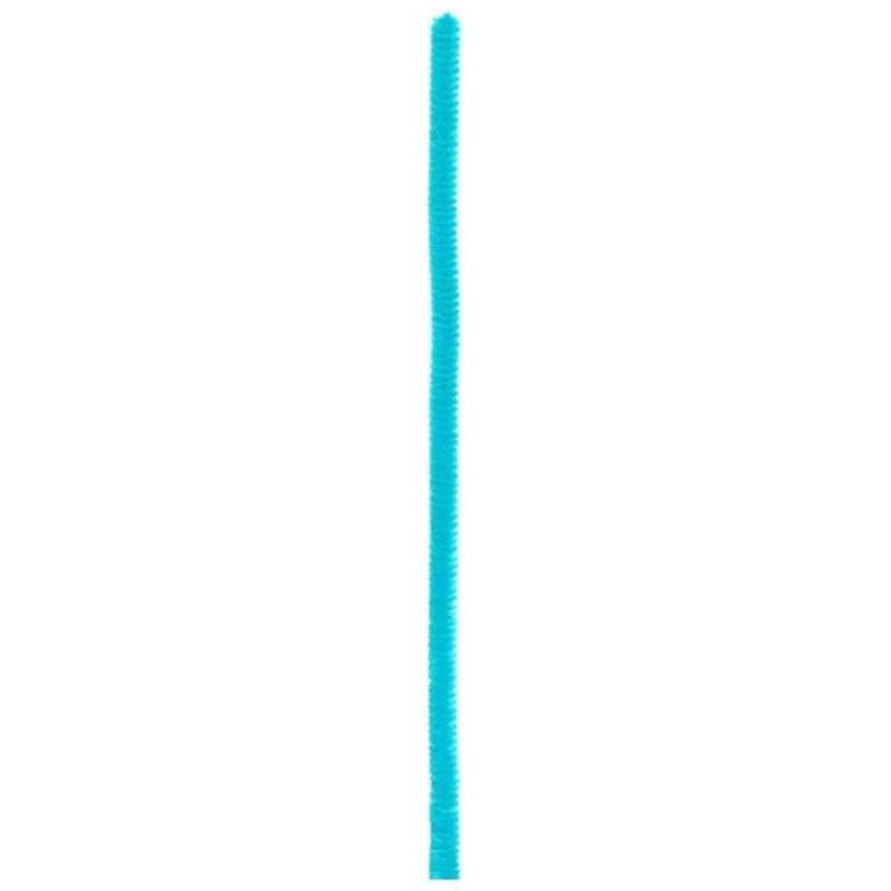 Meyco Σύρμα Πίπας Chenille 8 mm-50cm 10τεμ Γαλάζιο M22014