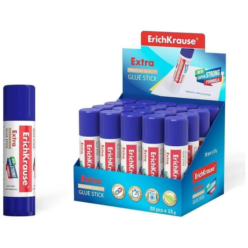 ErichKrause Κόλλα Stick Extra 15gr  EK4443
