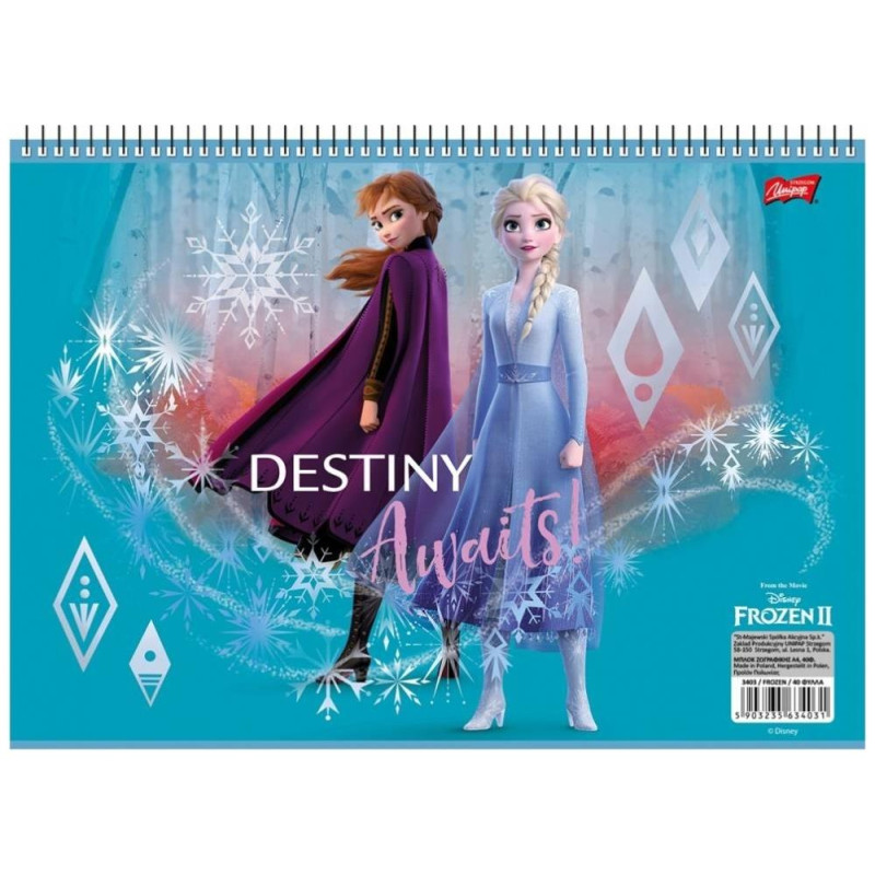 Salko Μπλοκ Ζωγραφικής Νο17 Frozen S3403