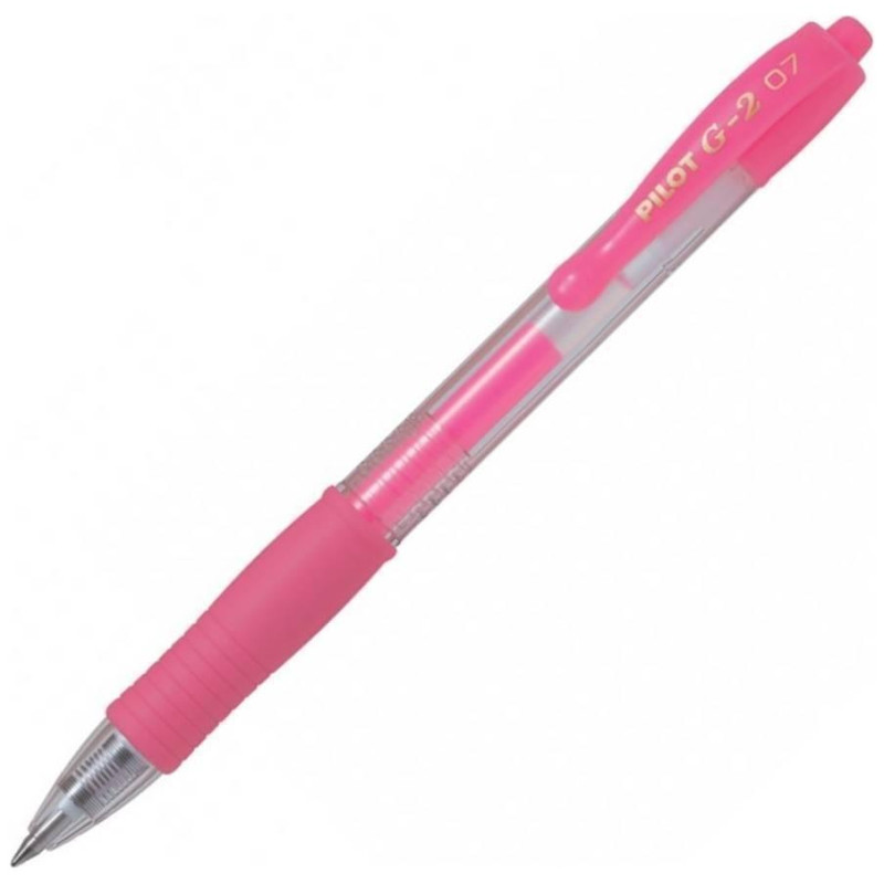 Pilot Στυλό G-2 0.7mm Νέον Ροζ  BL-G2-7NP