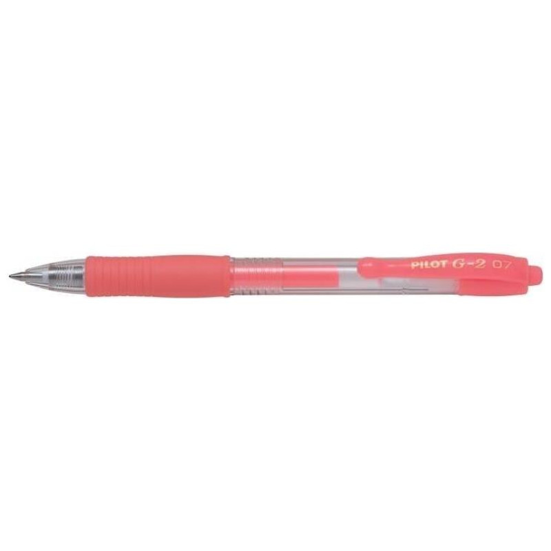 Pilot Στυλό G-2 0.7mm Νέον Κόκκινο  BL-G2-7NR