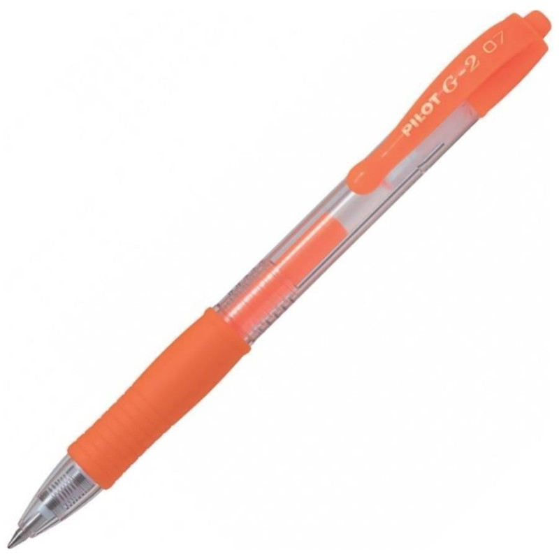Pilot Στυλό G-2 0.7mm Νέον Πορτοκαλί  BL-G2-7NO