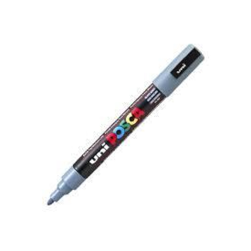 ΜΑΡΚΑΔΟΡΟΙ UNI POSCA  PC-5M MEDIUM SLATE GREY