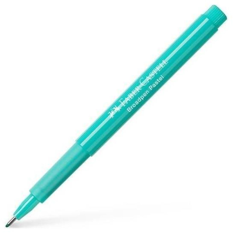 Faber Castell Μαρκαδοράκι Fineliner Broadpen 0.8mm Τυρκουαζ 1554-T