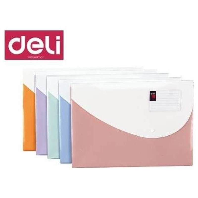 Deli Φάκελος Κουμπί PP 35x25εκ 231.5506
