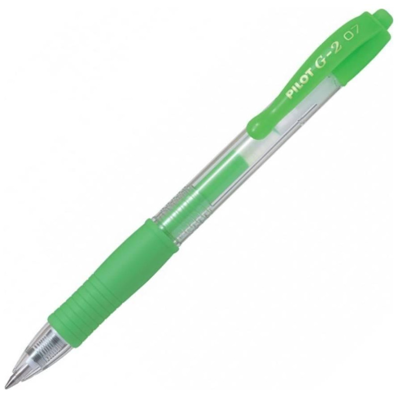 Pilot Στυλό G-2 0.7mm Νέον Πράσινο  BL-G2-7NG