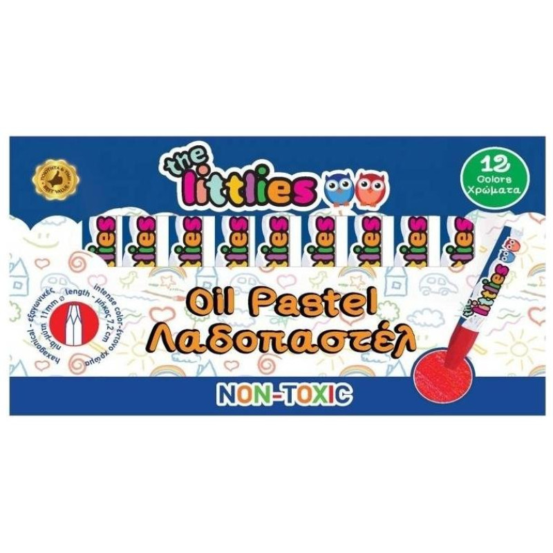 The Littlies Λαδοπαστέλ 12τεμ 646648 The Littlies Λαδοπαστέλ 12τεμ 646648