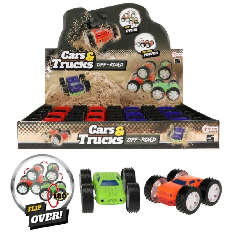 Toi Toys Auto Flip Over Jump Με Τριβή 10cm TT20071Z Toi Toys Auto Flip Over Jump Με Τριβή 10cm TT20071Z