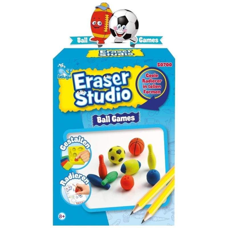 Beluga Eraser Studio Ball Games 15x27εκ 50700