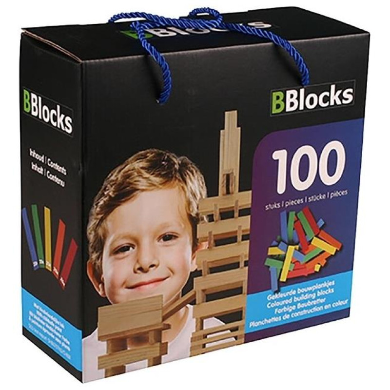 Bblocks: 100 τεμ σε κουτι  BBL100KL-N