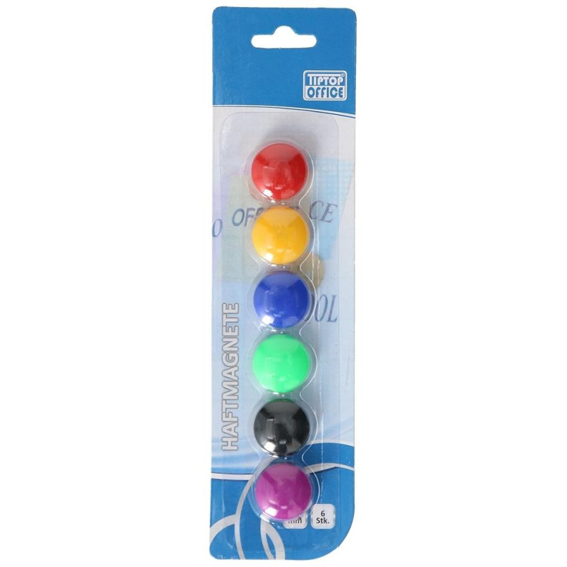 TipTop Office Μαγνήτες 20mm, διάφορα χρώματα TTO404263