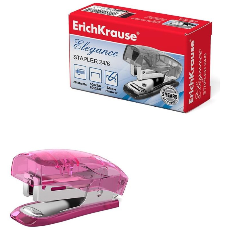 Erichkrause Μίνι Συρραπτικό No24/6 Elegance Έως 20 Φύλλα EK2187