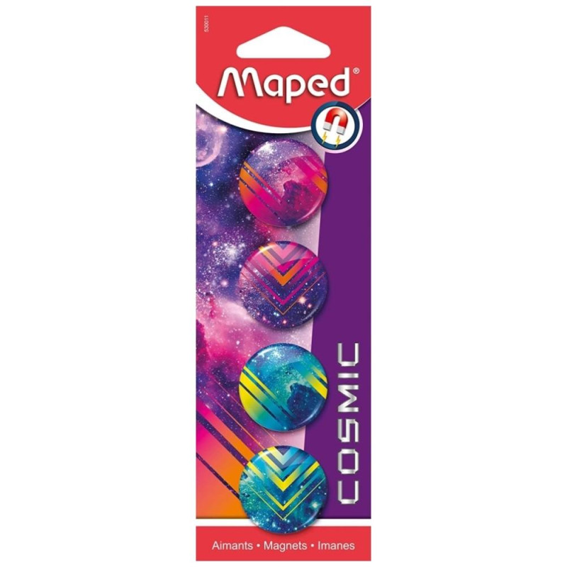 Maped Μαγνήτες Cosmic Χ4 - Blister 530011