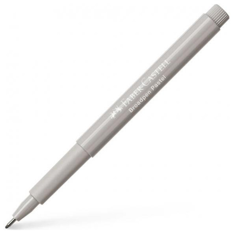 Faber Castell Μαρκαδοράκι Broadpen Pastel Grey 0.8mm 155488