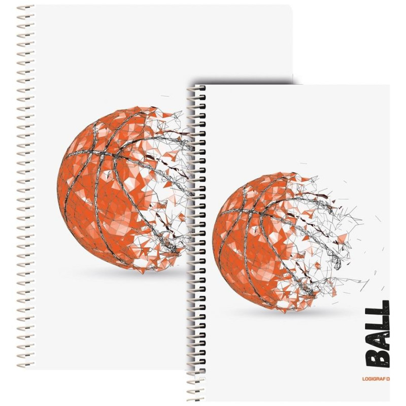 Logigraf Ball Τετράδιο Σπιράλ 17χ25 4θ 120φ 01614